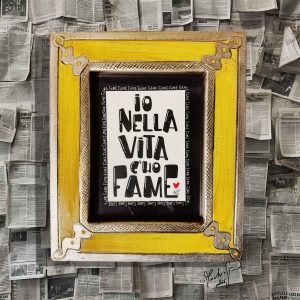 Inchiostro. Io nella vita c'ho fame
